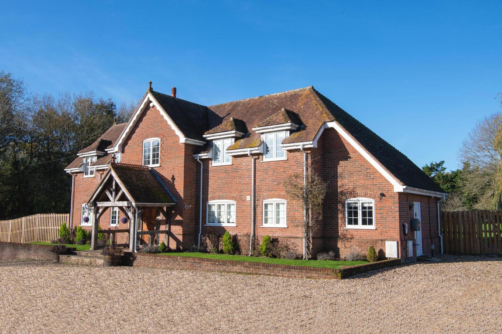 Langford Farmhouse - New Forest National Park Luxury 4Bd, Hot Tub, Cinema, 10 Acres Bartley Bagian luar foto